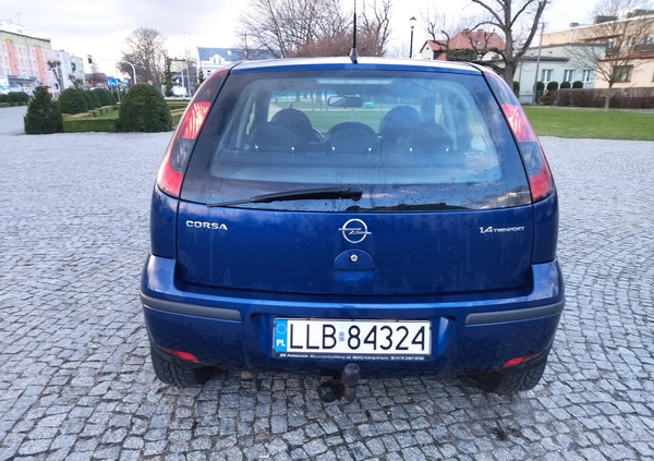 Opel Corsa cena 8900 przebieg: 186123, rok produkcji 2005 z Lubartów małe 154